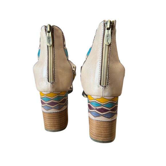 L’artiste Spring Step Muliticolor Heeled Sandals Size 41 - Picture 3 of 4